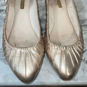 Louise et Cie Rose Gold Flats